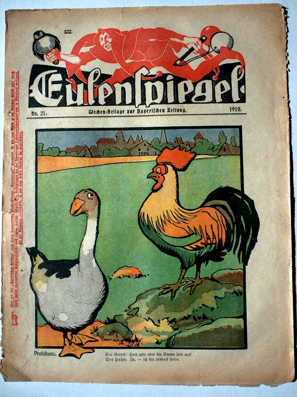 Eulenspiegel, Nummer 21 von 1910