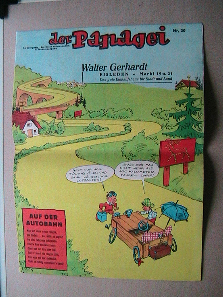 Prinz Waldemar-Comics in der Kinderzeitung Papagei (1939)